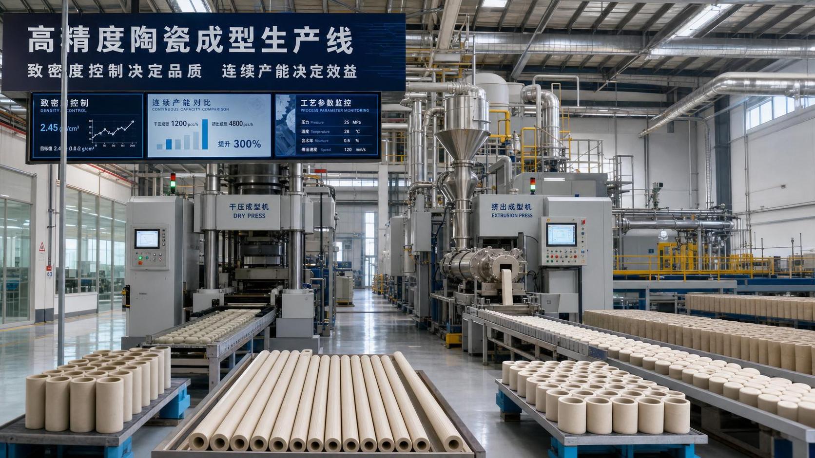 Ceramic Body Forming: How to Choose the Right Process for Density and Output