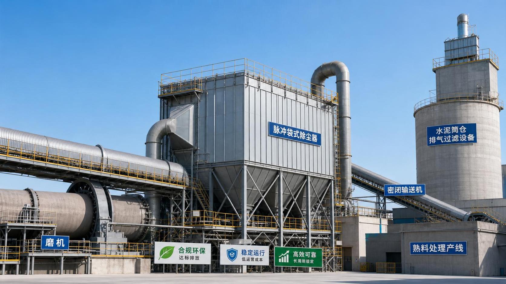 Cement Plant Dust Control Options Compared for Compliance and Operating Cost
