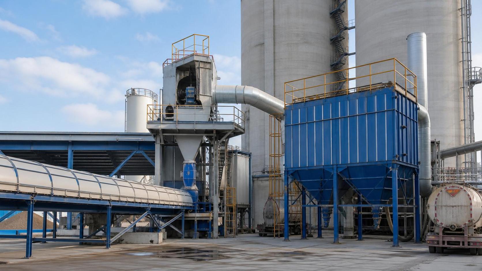Industrial Dust Emission Control for Material Handling Compliance Guide