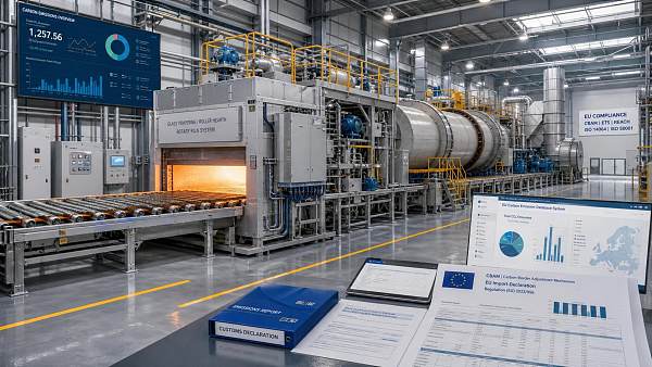 EU CBAM Expansion Adds Carbon Data Rule for Kiln Equipment
