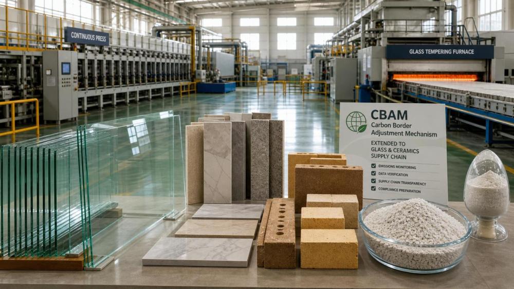 EU CBAM Extends to Glass and Ceramics in 2026