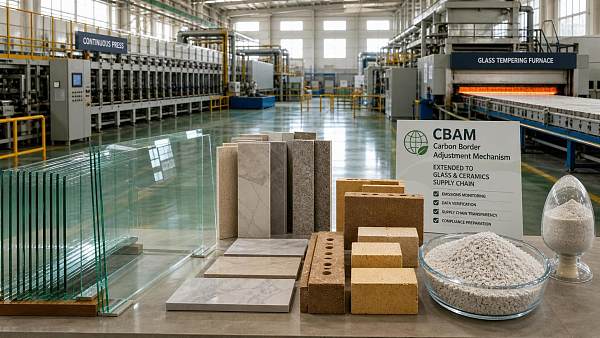 EU CBAM Extends to Glass and Ceramics in 2026