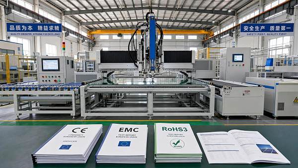 EU Rule Adds CE-EMC and RoHS3 for PV Glass Lines