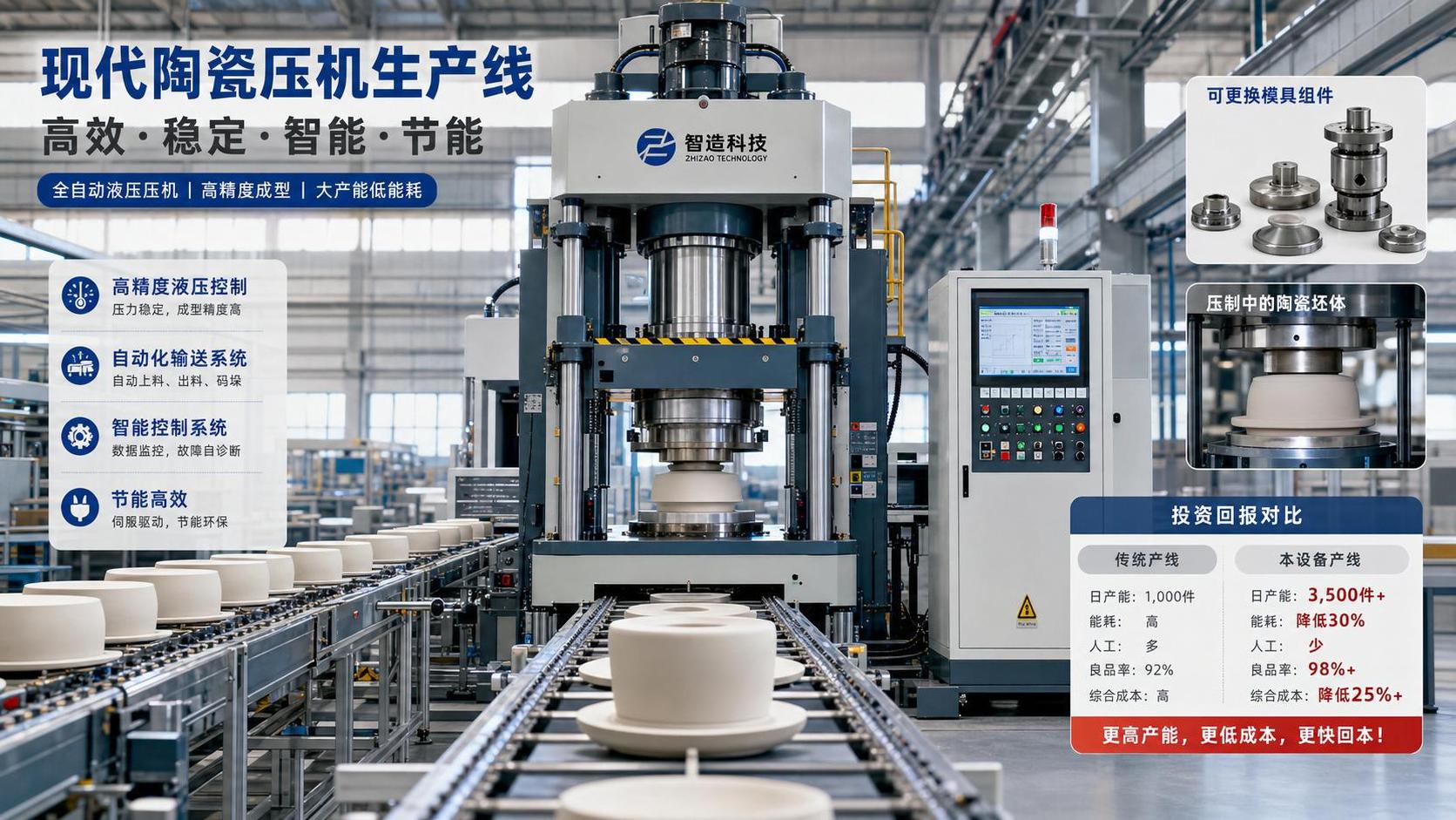 Ceramic Press India: How to Compare Capacity, Automation, and ROI