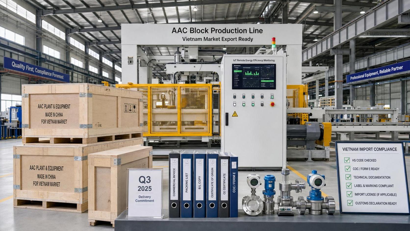 Vietnam sets Q3 filing deadline for AAC plant IoT modules