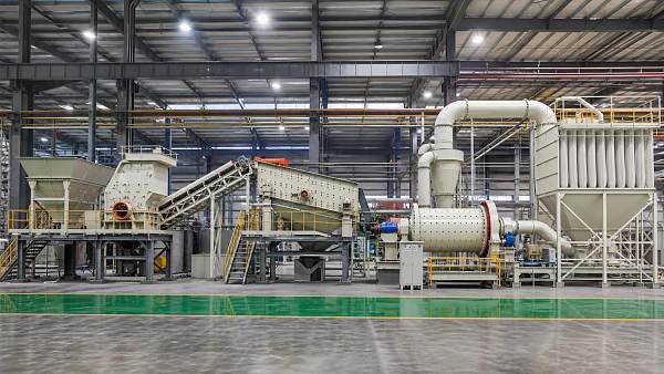 What affects the cost of a non-metallic mineral processing line?