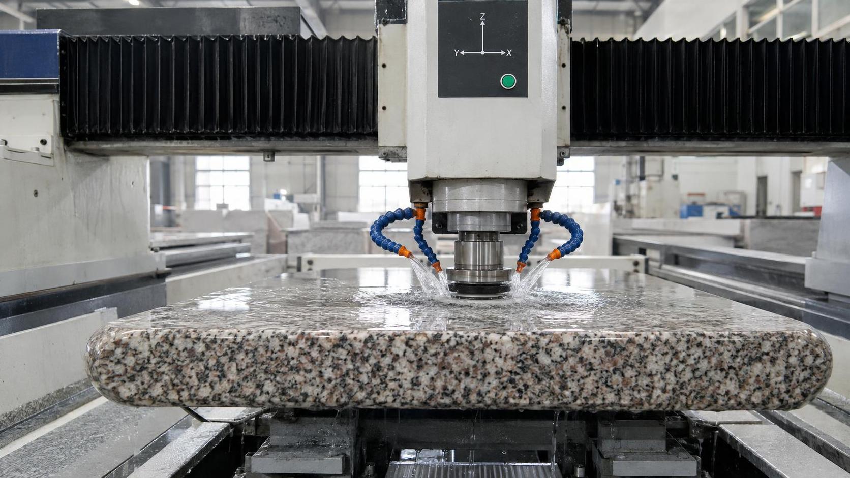 How stone CNC machining improves edge quality in custom stonework