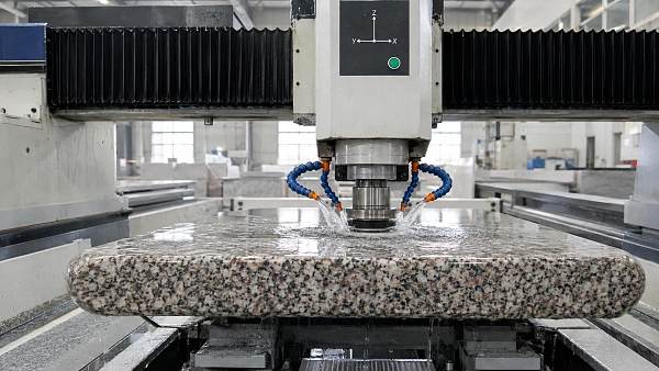 How stone CNC machining improves edge quality in custom stonework