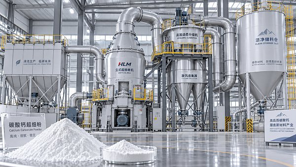 How to select powder grinding systems for calcium carbonate fineness