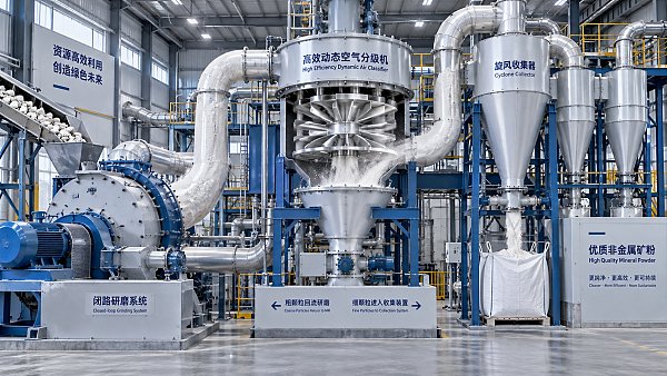 How air classification affects dry non-metallic mineral processing yield