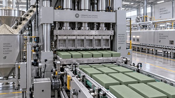 How to size ceramic molding machines for tiles to meet daily output