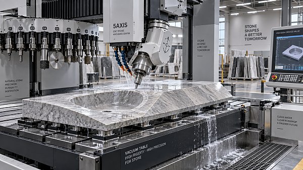 When does a 5-axis stone CNC machine justify its higher cost?