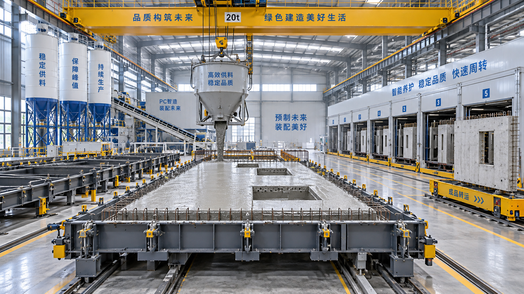 How to size precast concrete equipment for planned daily output