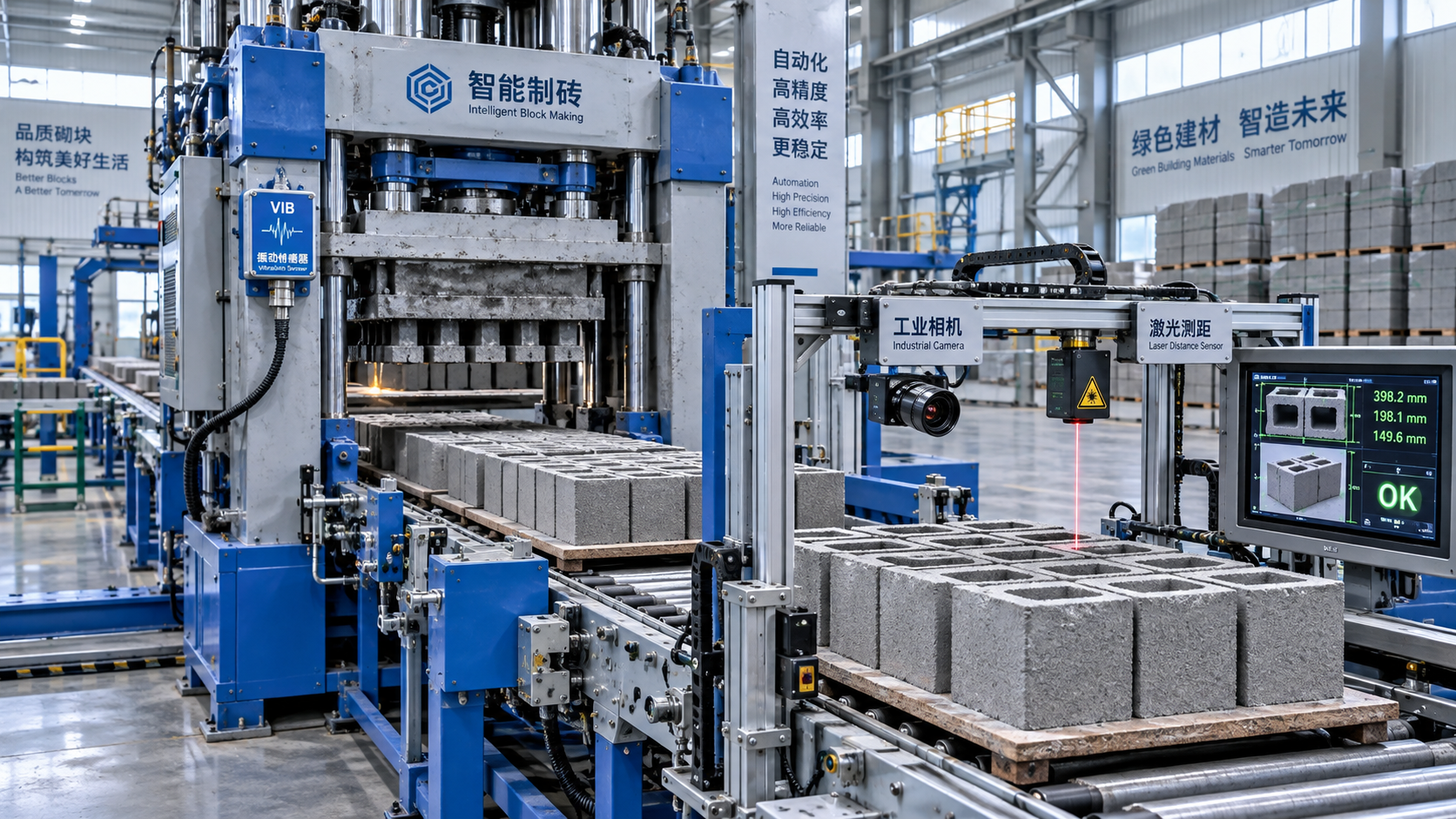 How smart manufacturing can reduce defects in concrete blocks