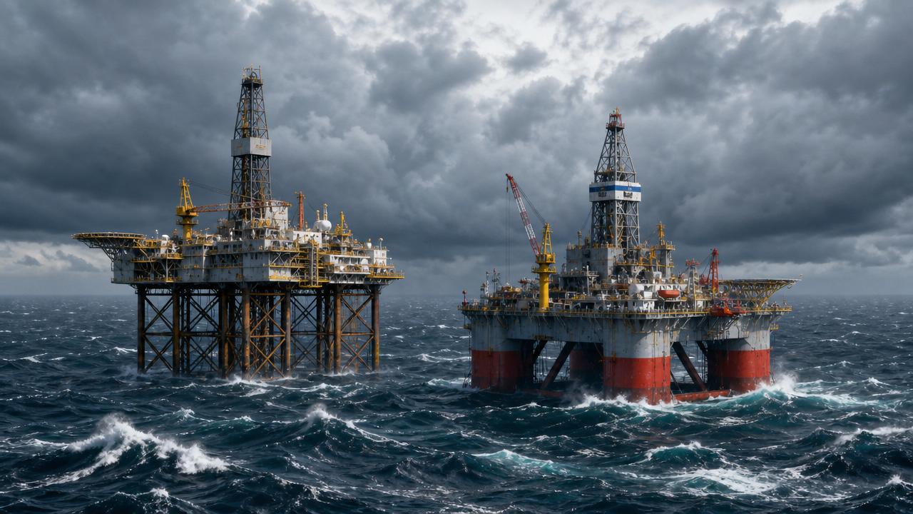 Offshore Drilling Platforms vs Semi-submersible Rigs in Harsh Seas