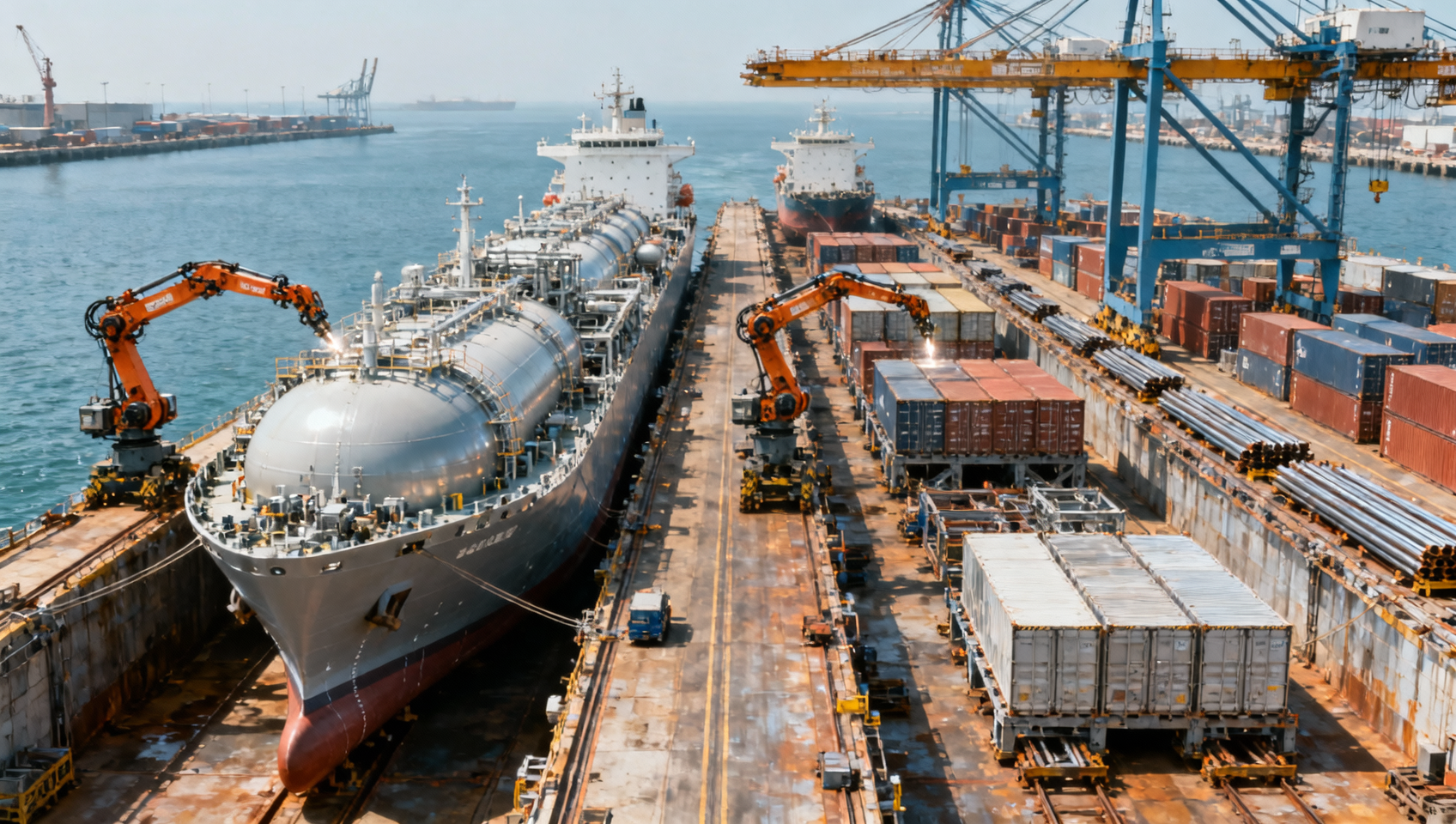 How South Korea and China differ in shipbuilding intelligence