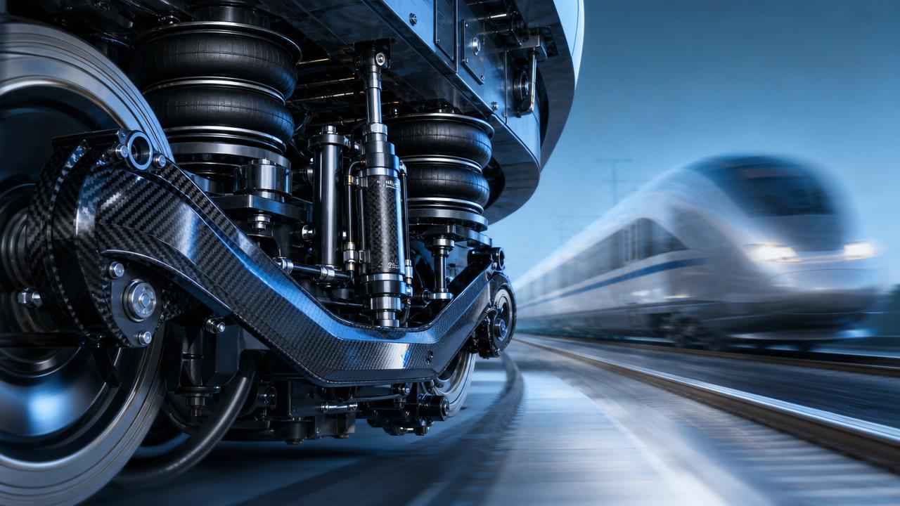 How rail bogies vibration reduction technology improves ride comfort