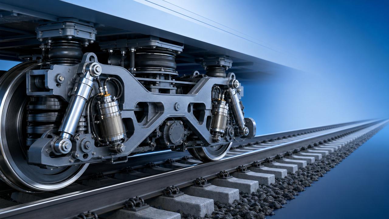 Maintenance cost savings with vibration-reducing bogie systems
