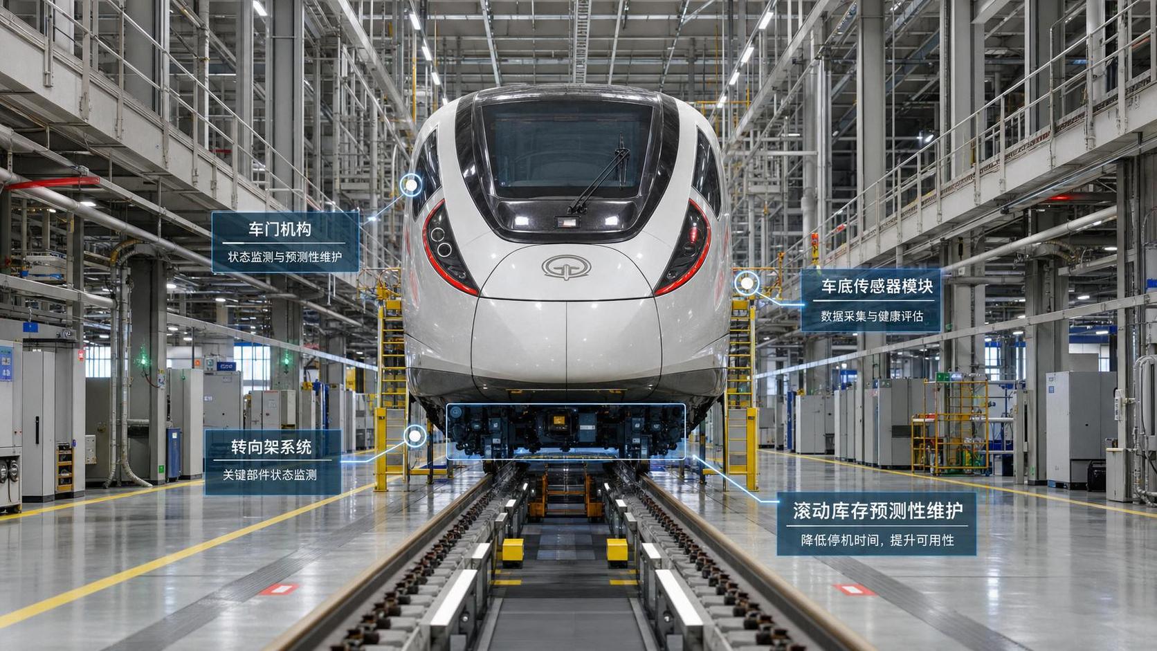 How Predictive Maintenance Systems Cut Rolling Stock Downtime