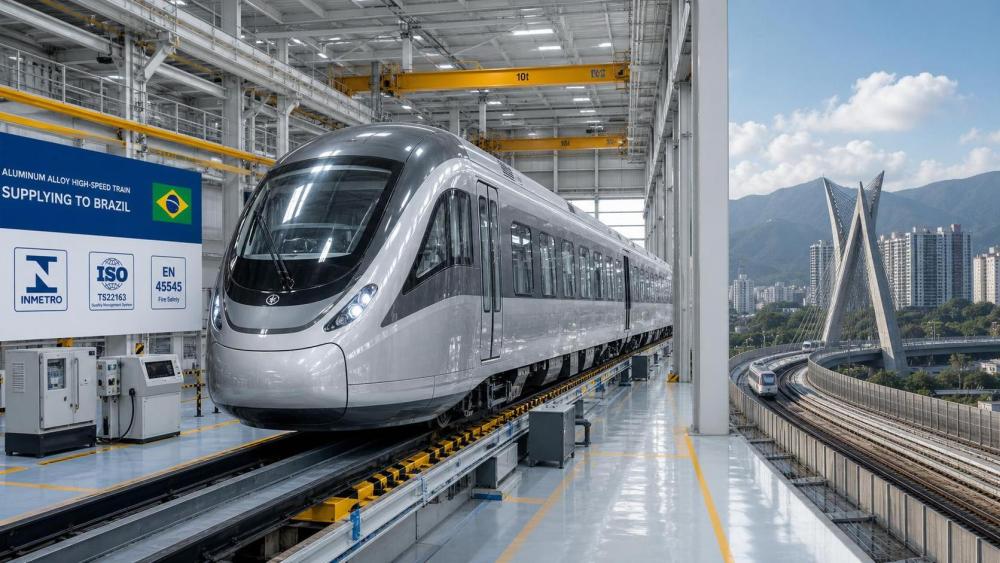 Brazil Approves Chinese-Standard HSR Car Bodies Brazil Approves Chinese-Standard HSR Car Bodies