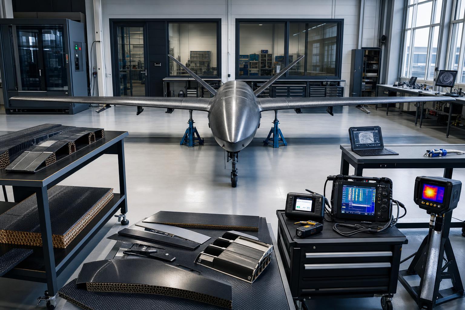 Aerospace Composite Materials for UAVs: Weight, Fatigue, and Repair Trade-Offs