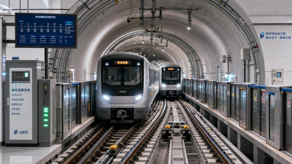 Moving Block Signaling Metro: Capacity Gains and Migration Risks