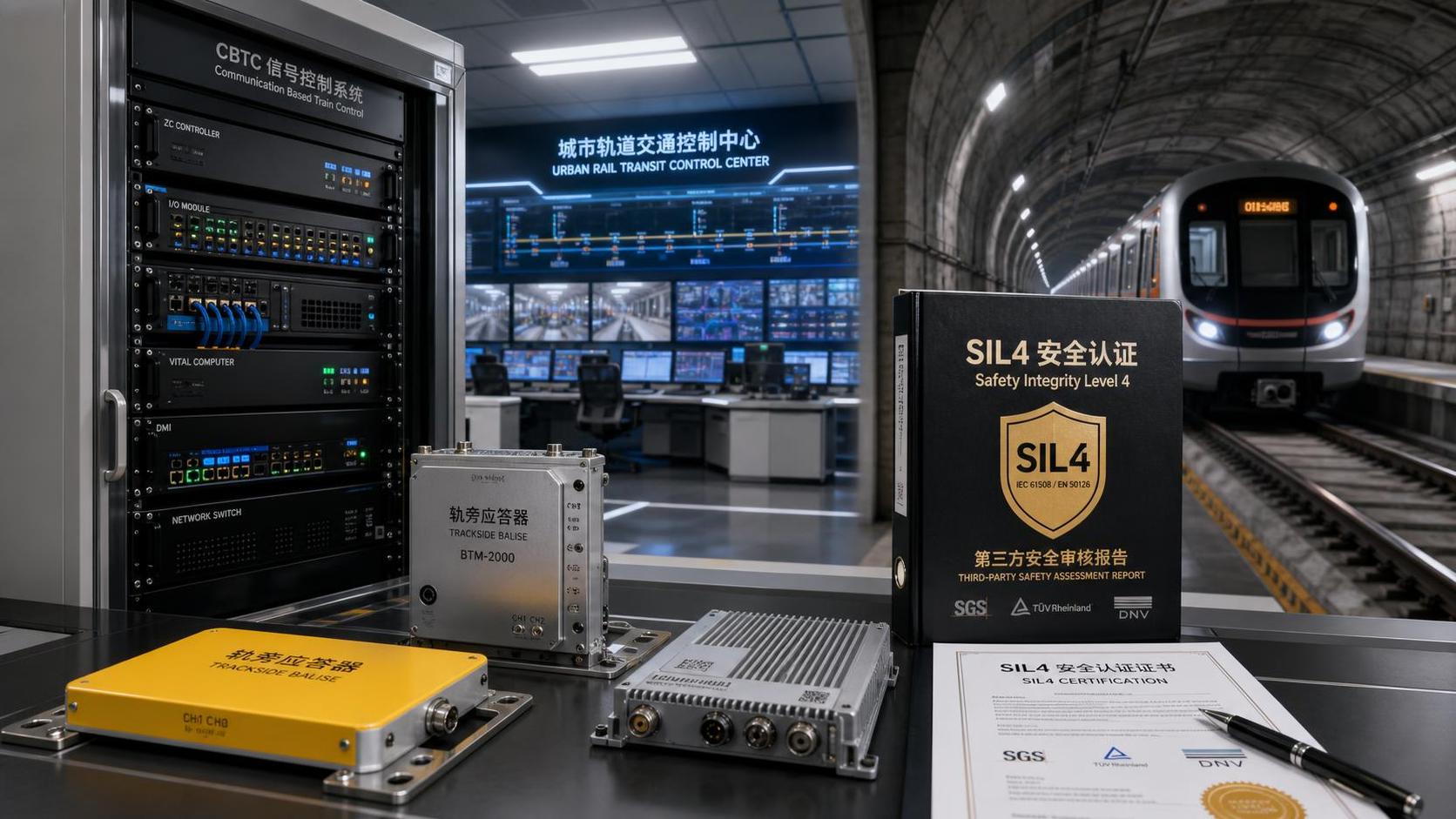 EASA Extends SIL4 Rules to CBTC Certification