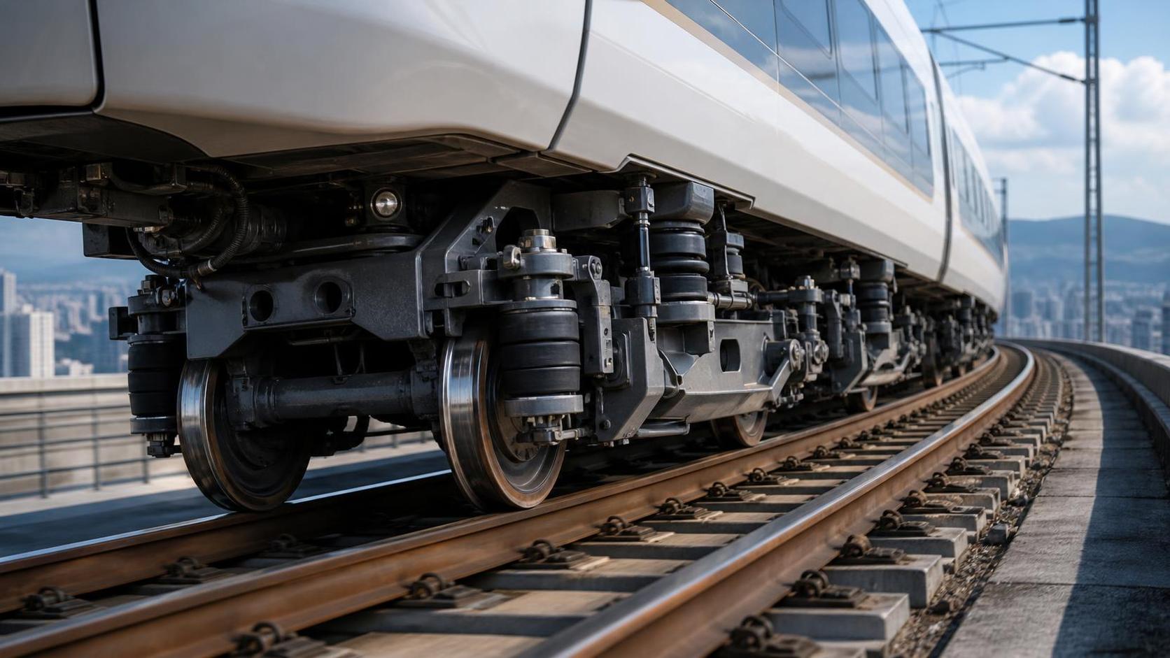 How Extreme Rail Dynamics Affect Crosswind Stability Limits in High-Speed EMU Bogies
