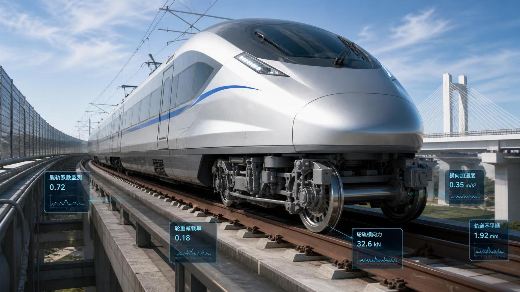 How derailment prevention systems are evaluated for high-speed rail safety