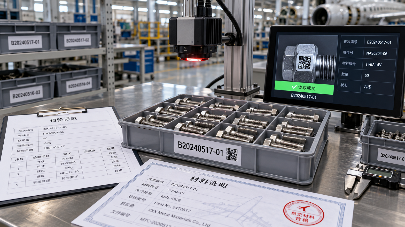 How digital transformation improves aerospace fastener traceability