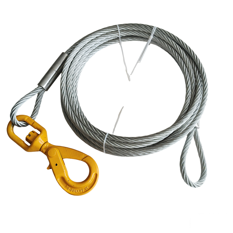 Élingue en câble métallique galvanisé de 10mm (9)
