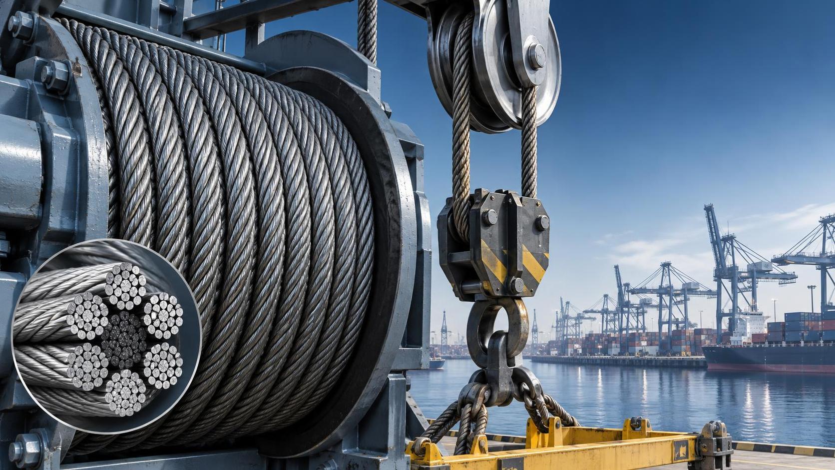 When 6x19 IWRC wire rope suits abrasive lifting duty