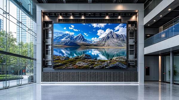 Fine-pitch LED image gains can fade in the wrong setting