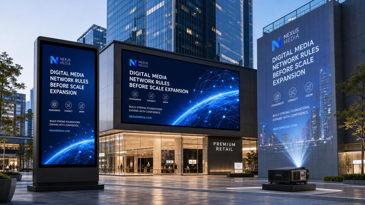 A digital media network needs rules before it needs scale