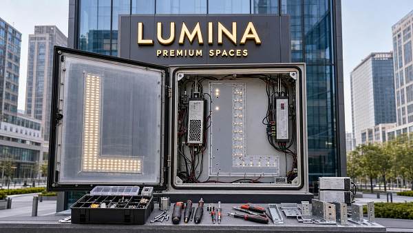 Luminous signage costs shift when maintenance is overlooked