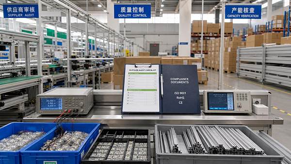 Supplier Audit Checklist: 12 Red Flags Before Approving a New Manufacturing Vendor