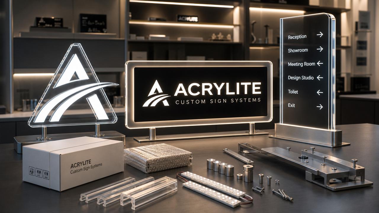 Custom Acrylic Signage Systems: What to Compare Before Requesting a Quote