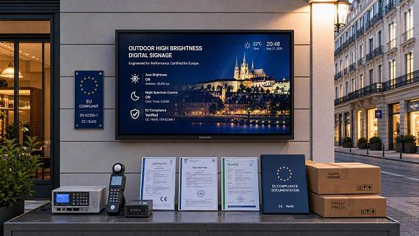 EU Draft Rule Targets High-Brightness Outdoor LCDs