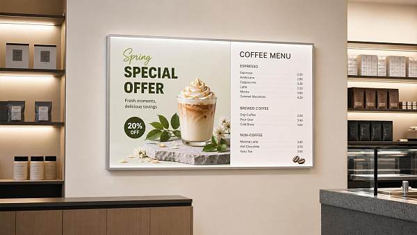 How to Choose a Wall Mounted Acrylic Light Box for Retail, Menu Boards, and Indoor Signage