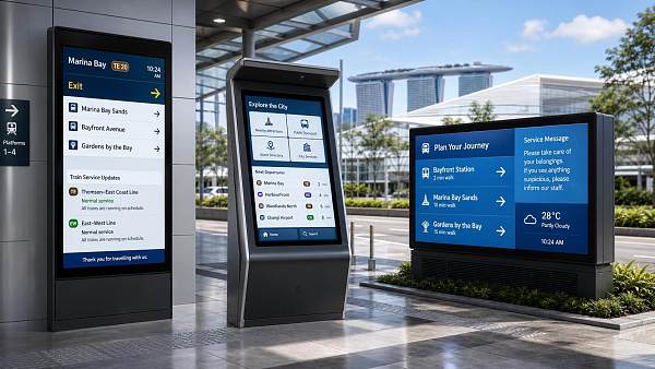 Smart City Signage in Singapore: Which Display Solutions Fit Transit, Civic, and Outdoor Use?