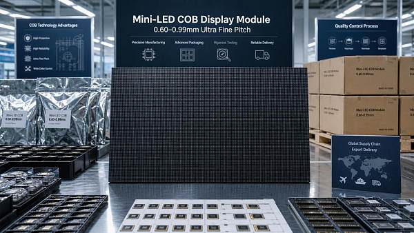 Mini-LED Export Surge Extends COB Chip Lead Times