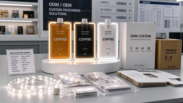 ODM Demand Rises for Lighted Card Coffee Packs