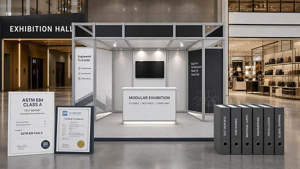 GCC Requires ASTM E84 Class A for Modular Booths