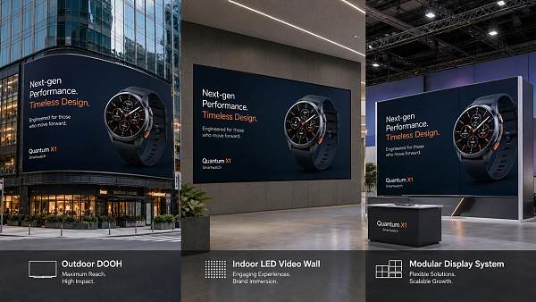 Media Asset Investment Trends: How Buyers Compare ROI Across DOOH, LED, and Event Displays