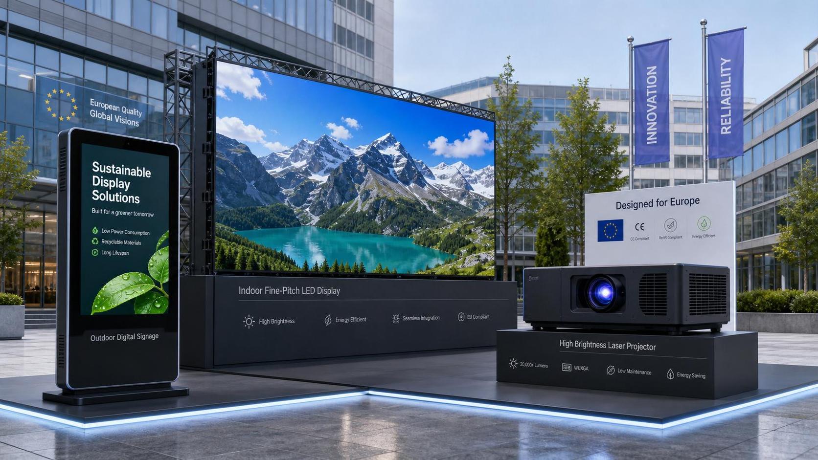 Commercial Display Industry in Europe: Key Regulations, Demand Shifts, and Buying Signals