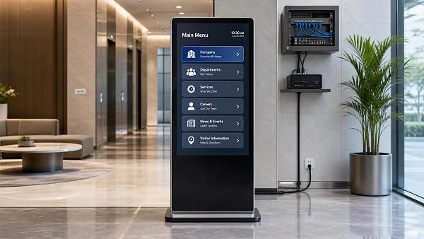 Digital Signage Kiosk Buying Guide: Screen Size, Touch, CMS, and Installation Factors