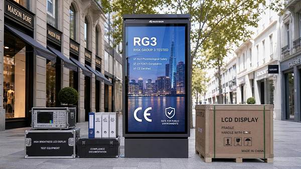 EU Rule Takes Effect for RG3 Testing of Outdoor LCDs