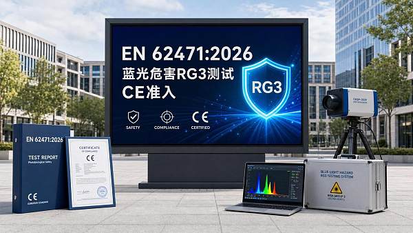 EU EN 62471:2026 Tightens RG3 Testing for Outdoor LCDs