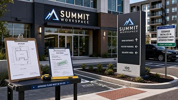 Outdoor Signage Permits: What Documents, Zoning Rules, and Approvals Are Usually Required?