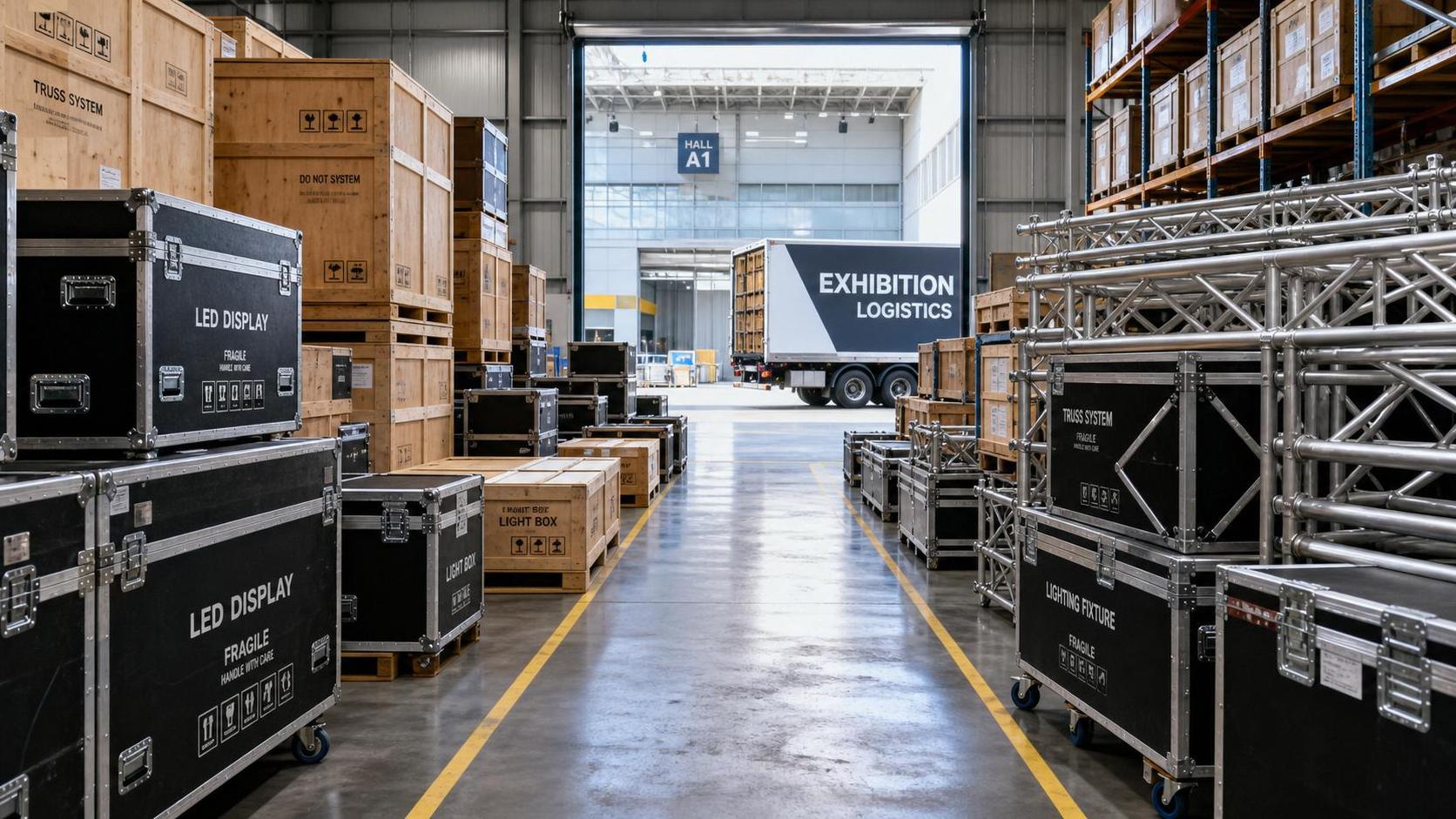 What Does an Exhibition Logistics Company Handle From Warehouse to Show Floor?